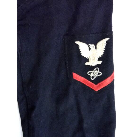 Vintage WWII Navy Cracker Jack Petty 3rd Officer Electronics Technician Jumper - Picture 3 of 5